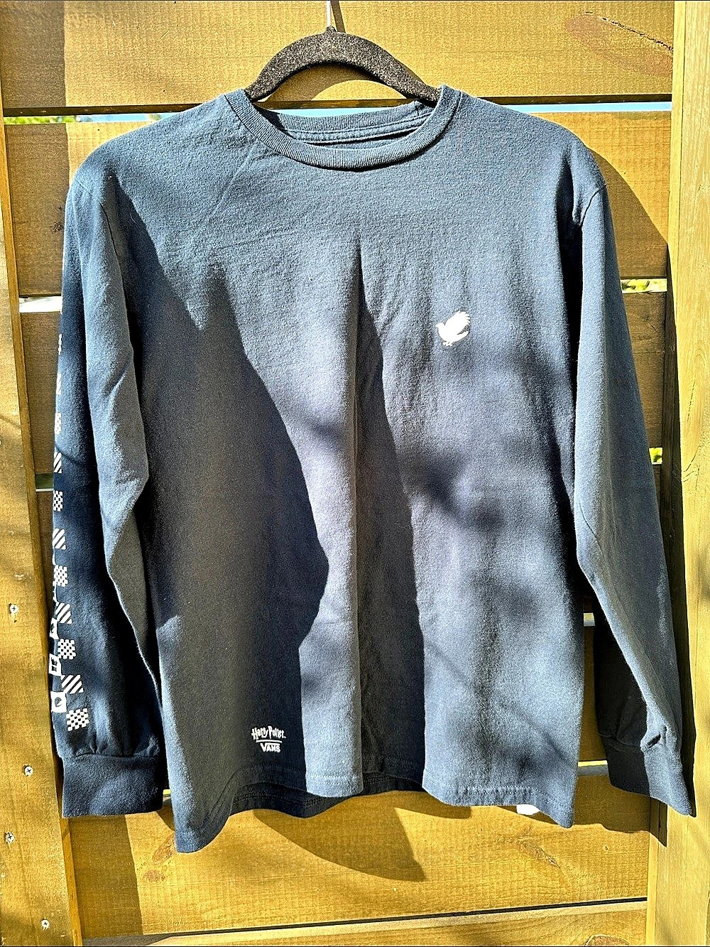 Vans Harry Potter Vans Ravenclaw Long Sleeve Tee in Black Size Small